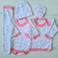 🐼 Ajuar algodón estampado 5 piezas