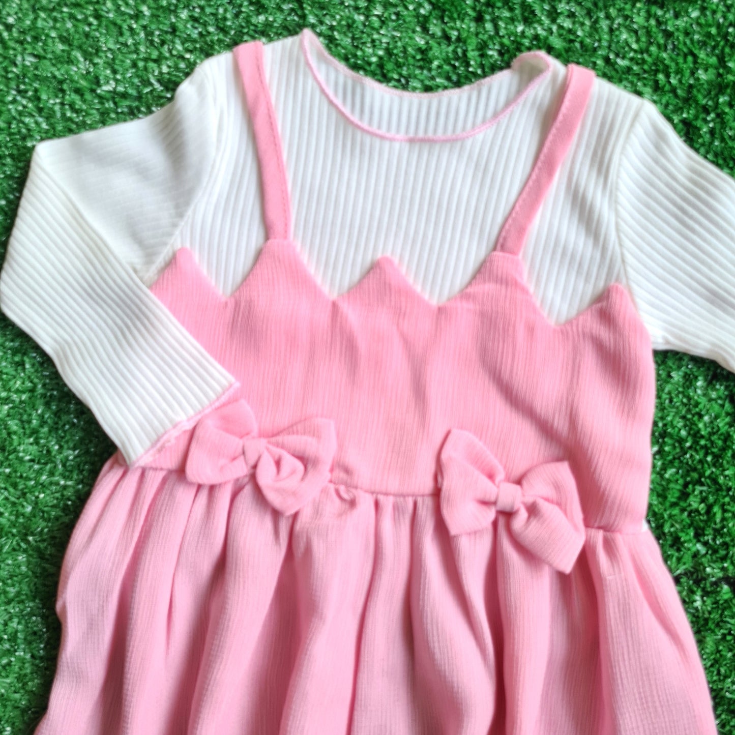 Vestido 100% algodón para niña - Modelito Valentina