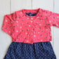 Vestido 100% algodón para bebé niña - Diseño puntitos