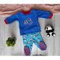 Pijama polar tractor azul - ¡Último en stock!